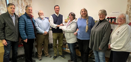 Phoebus Lodge #82 donates $500 to Unadilla Valley Food Pantry